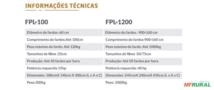 Plastificadora FPL 100/1200 Imagem Plastificadora FPL 100/1200