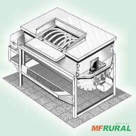 Misturadores p/ Ração, Sal Mineral e Proteinado 1000 kg por mistura Imagem Misturadores p/ Ração, Sal Mineral e Proteinado 1000 kg por mistura