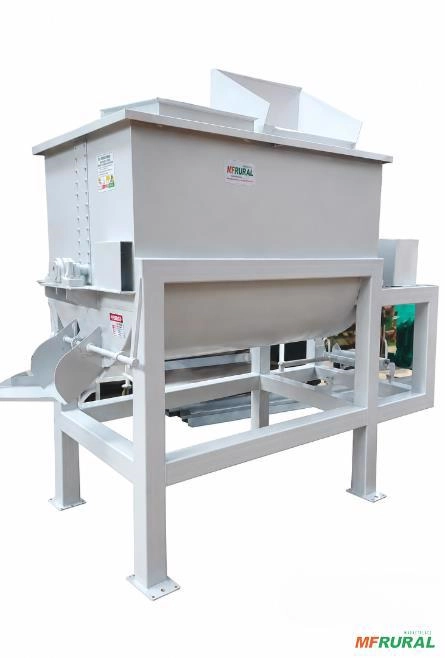 Misturador Horizontal de Ração e Sais – 1.000 kg Imagem Misturador Horizontal de Ração e Sais – 1.000 kg