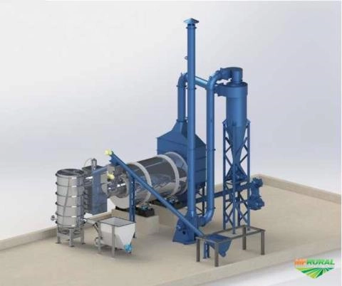 SECADOR DE RESÍDUOS DE CEREAIS RCA Imagem SECADOR DE RESÍDUOS DE CEREAIS RCA