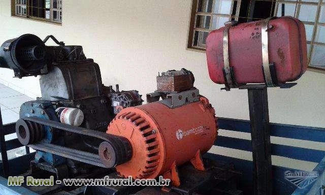 Motor Agrale M790 Diesel + Gerador 15 KVA