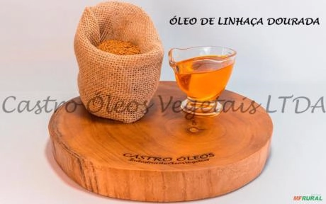 Óleo de Linhaça prensado a Frio Imagem Óleo de Linhaça prensado a Frio
