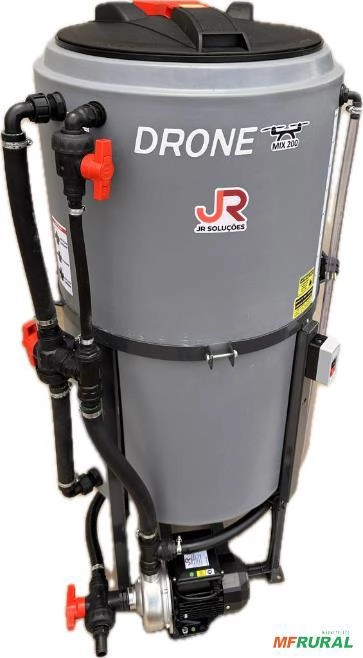 Misturador de Calda DroneMix 200lts LE 220Volts Imagem Misturador de Calda DroneMix 200lts LE 220Volts