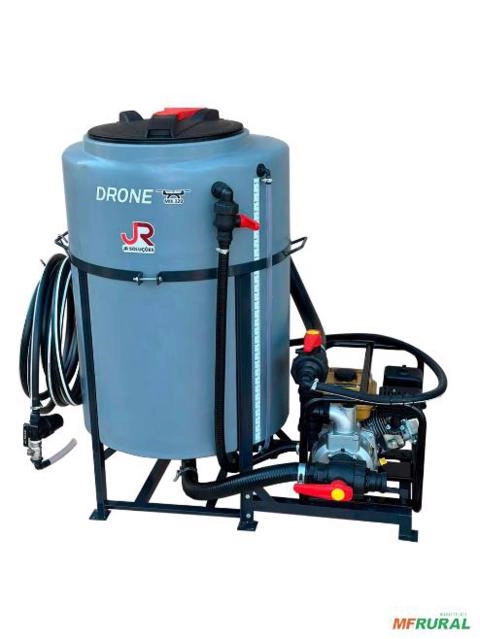 Misturador de Calda DroneMix 320lts DTE - Diesel INOX 7 CV com Partida Elétrica Imagem Misturador de Calda DroneMix 320lts DTE - Diesel INOX 7 CV com Partida Elétrica