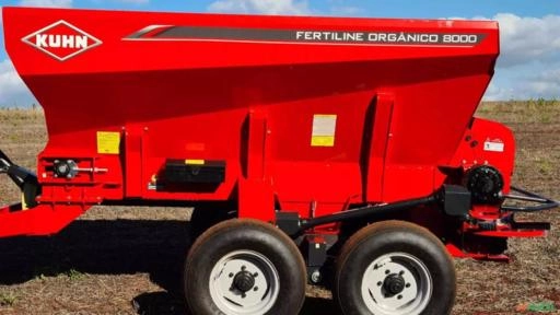 Distribuidor Rebocado KUHN Fertiline 80000 Imagem Distribuidor Rebocado KUHN Fertiline 80000