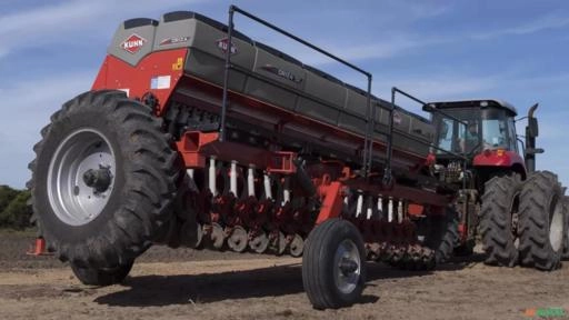 Semeadora Rebocada KUHN ORIZA Imagem Semeadora Rebocada KUHN ORIZA