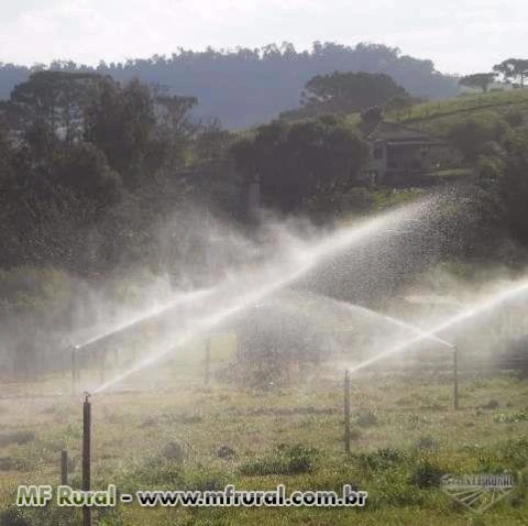 Projetos, montagem e assistência técnica em irrigação