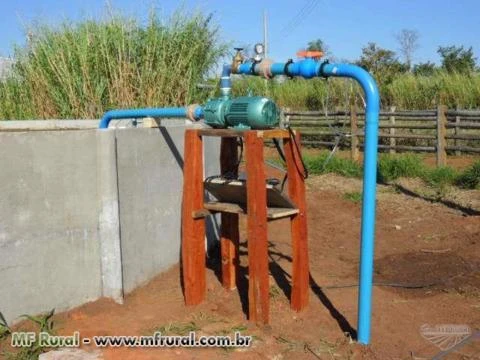 Projetos, montagem e assistência técnica em irrigação