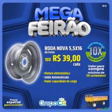 RODA NOVA 5,5X16 6 FUROS