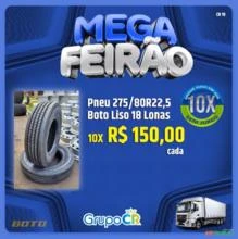 Pneu 275/80R22,5  Boto 18 lonas