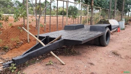 Prancha / Carreta Agrícola Reforçada – 2,40m x 5m – Nova e Robusta! Imagem Prancha / Carreta Agrícola Reforçada – 2,40m x 5m – Nova e Robusta!