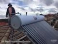 Aquecedor Solar com tubo à vácuo e controle automatizado Imagem Aquecedor Solar com tubo à vácuo e controle automatizado