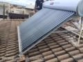 Aquecedor Solar com tubo à vácuo e controle automatizado Imagem Aquecedor Solar com tubo à vácuo e controle automatizado