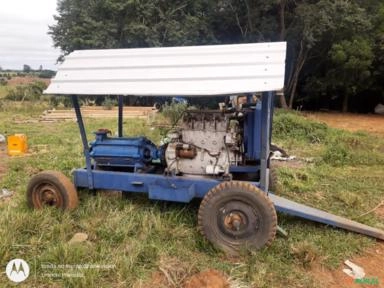 Sistema completo de irrigação. Motor MWM 225 impecável + tubulação 6 Imagem Sistema completo de irrigação. Motor MWM 225 impecável + tubulação 6