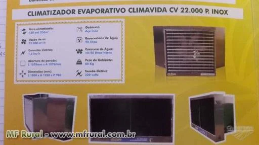 CLIMATIZADOR EVAPORATIVO
