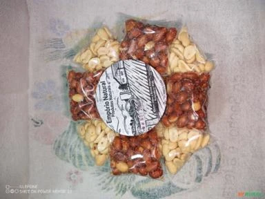 Espetos de Amendoim snacks