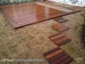 Fabricação E Instalação de deck e pergolado em madeira de lei