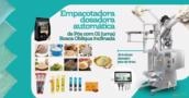 Empacotadora Dosadora Automática de POS com 01 uma Rosca Oliqua-inclinada Imagem Empacotadora Dosadora Automática de POS com 01 uma Rosca Oliqua-inclinada