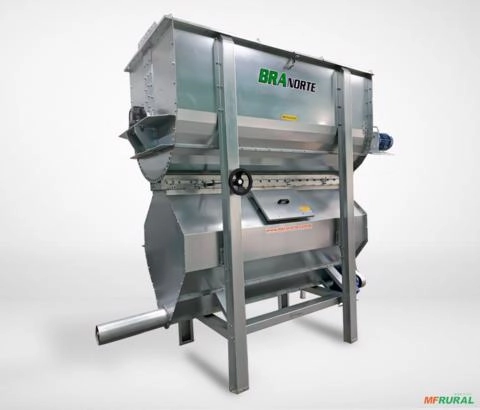 Misturador Horizontal 1900 Litros com Pulmão Imagem Misturador Horizontal 1900 Litros com Pulmão