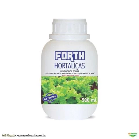 Fertilizante FORTH Hortaliças 500ml concentrado