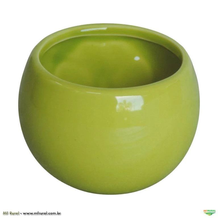 Vaso Magnético Verde Limão 6,5cm x 6,5cm