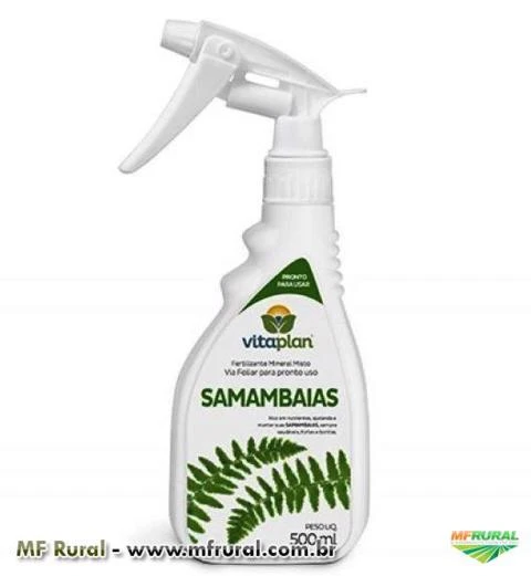 Fertilizante Foliar para Samambaias Pronto Uso 500ml - Vitaplan