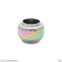 Mini Vaso de Cerâmica Rainbow Spikes Colorido 6,2cm x 8cm - 41119