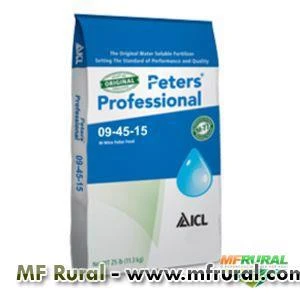Fertilizante Mineral Misto Peters Professional 09-45-15 para Aplicação Foliar e Fertirrigação 11,34k