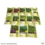 Kit com 13 envelopes de sementes para plantio dos Microverdes