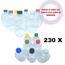 Embalagem Corote 500ml Com Tampa Diversas Cores Com Lacre