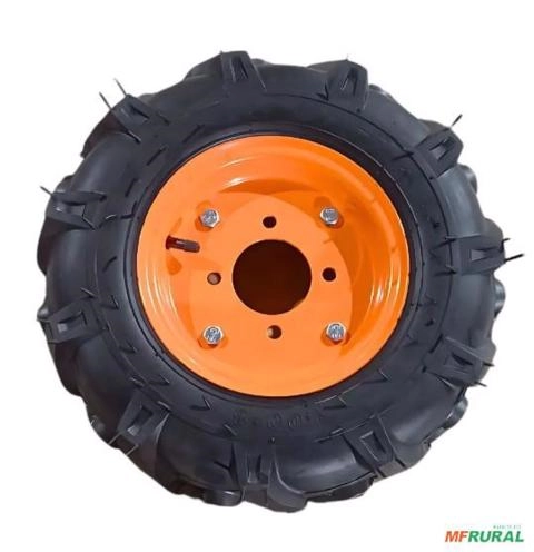 Roda + Pneu Esquerda CMB300 Imagem Roda + Pneu Esquerda CMB300