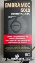 EMBRAMEC GOLD 3,6% IVERMECTINA 500 ML