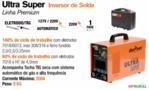 Máquina de solda inversora Ultra Super 200a 220V - Profissional Imagem Máquina de solda inversora Ultra Super 200a 220V - Profissional