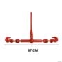 Tensionador De Correntes industrial tipo Catraca 1/2-5/8 Polegadas Imagem Tensionador De Correntes industrial tipo Catraca 1/2-5/8 Polegadas