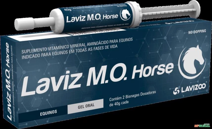 LAVIZ MO HORSE 2X40G Imagem LAVIZ MO HORSE 2X40G