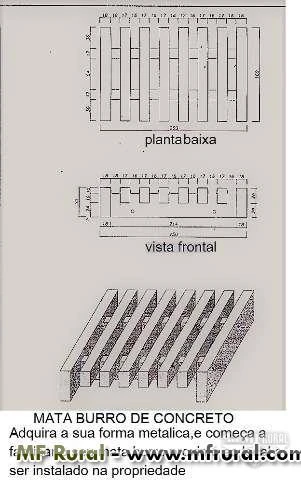 FORMAS METALICAS PARA COCHOS DE CONCRETO