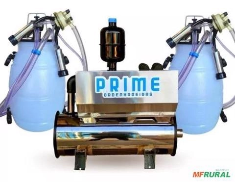 Ordenhadeira Inox Bv 450, Motor 2 Cv, 2 Conjuntos Imagem Ordenhadeira Inox Bv 450, Motor 2 Cv, 2 Conjuntos