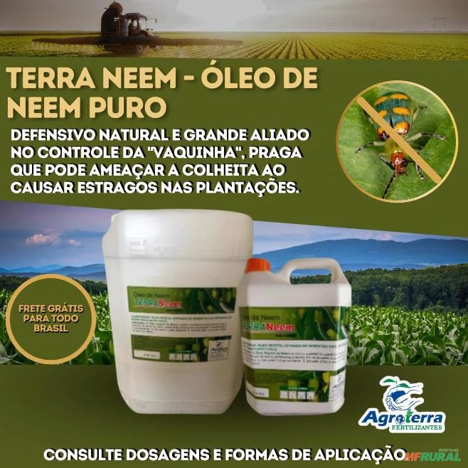 OLEO DE NEEM PURO inseticida