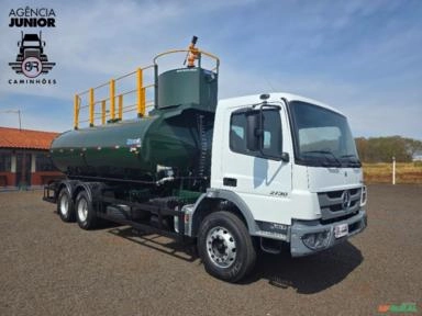 Caminhão Mercedes Benz 2730 ano 2022 traçado Tanque Pipa Bombeiro de 20.000L ano 2025 sem uso. Imagem Caminhão Mercedes Benz 2730 ano 2022 traçado Tanque Pipa Bombeiro de 20.000L ano 2025 sem uso.