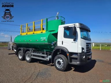Caminhão Volkswagen (VW) 26280 ano 2023 Traçado equipado com tanque pipa Bombeiro Gascom de 15.000L Imagem Caminhão Volkswagen (VW) 26280 ano 2023 Traçado equipado com tanque pipa Bombeiro Gascom de 15.000L