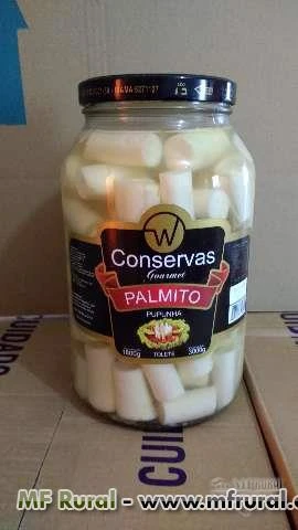 Palmitos Pupunha W Conservas