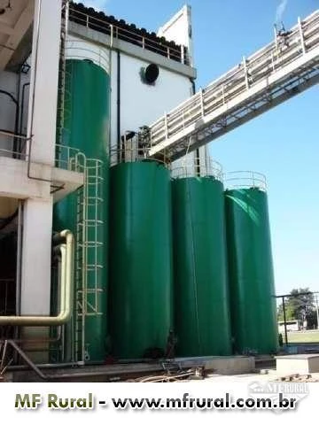 Reservatório Tubular 8 m³ - Fabricação de Reservatórios Metálicos para Água / Combustível