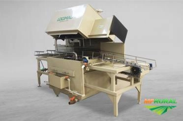 Máquina Lavadora de Caixas Plásticas Imagem Máquina Lavadora de Caixas Plásticas