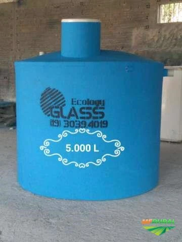 Cisterna para armazenamento de água de chuva