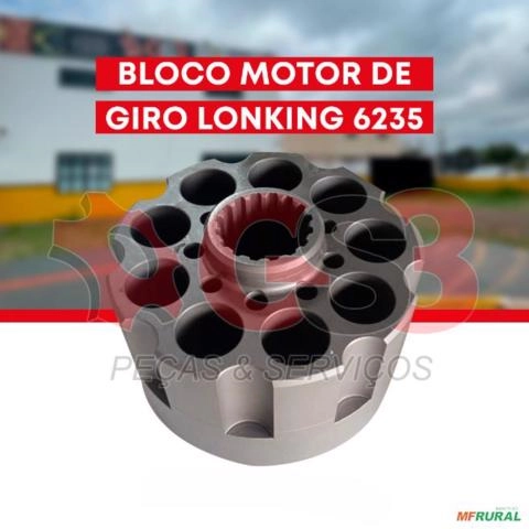 Bloco Motor de Giro Lonking 6235 Imagem Bloco Motor de Giro Lonking 6235