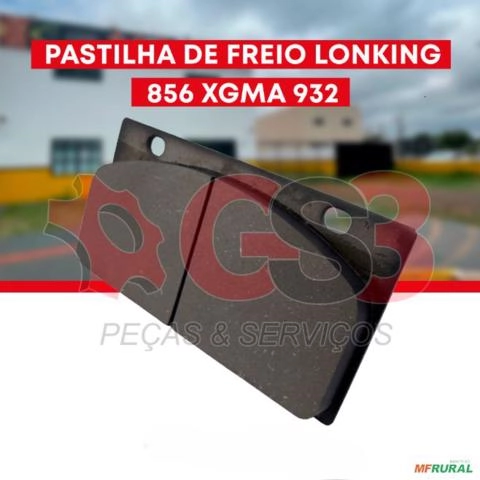 Pastilha de Freio Lonking 856 / XGMA 932 Imagem Pastilha de Freio Lonking 856 / XGMA 932