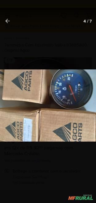 Imagem Tacometro com horimetro valtra Imagem Tacometro com horimetro valtra