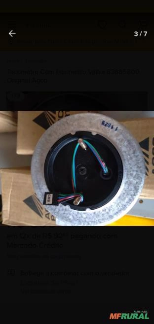 Imagem Tacometro com horimetro valtra Imagem Tacometro com horimetro valtra