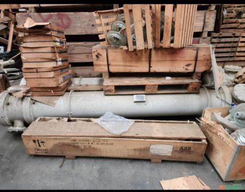 Trocador de calor casco tubo sem uso Imagem Trocador de calor casco tubo sem uso