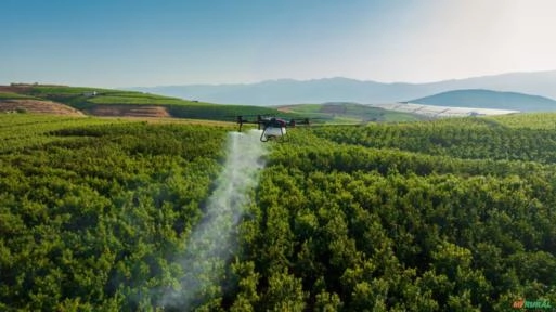 Drone Agrícola de Pulverização de 50 litros Imagem Drone Agrícola de Pulverização de 50 litros